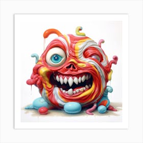 Monster Ball 1 Art Print