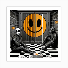 Smiley Face Conspiracy  Art Print