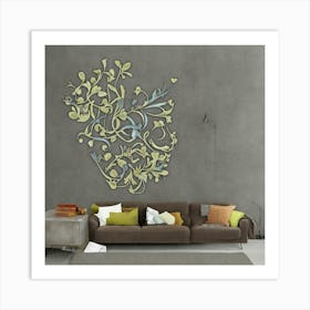 Floral Wall Art 7 Art Print