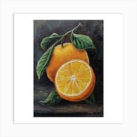 Oranges Art Print