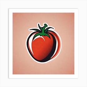 Tomato - Tomato Stock Videos & Royalty-Free Footage 1 Art Print