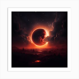 Eclipse Of The Sun Art Print