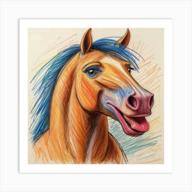 Horse'S Head 2 Art Print