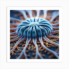 Cell Structure Art Print