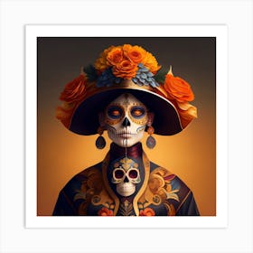 Day Of The Dead 03 Art Print