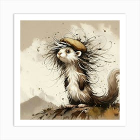 Ferret 14 Art Print