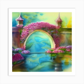 Fairytale Bridge Art Print