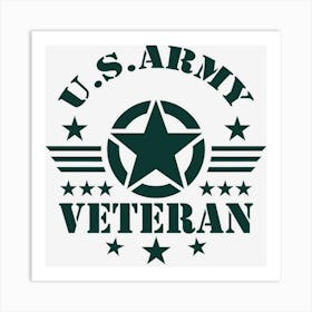 Us Army Veteran 0yovq Art Print