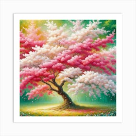 Cherry Blossom Tree 2 Art Print