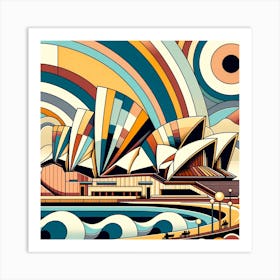 Sydney Opera House 71 Art Print