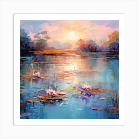 Pictorial Pizzazz: Monet's Muse Art Print