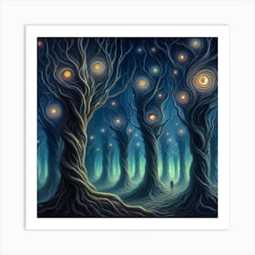 Dream Forest Art Print