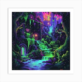 Necropolis 2 Art Print