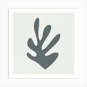 Matisse - Dark Leaf 01 Art Print