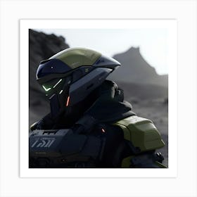 Halo Char Art Print