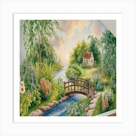 Of A Garden Art Print