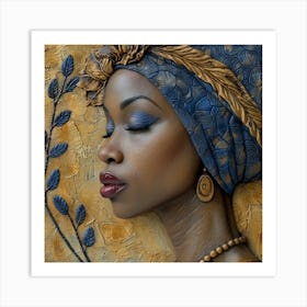 African Woman Art Print