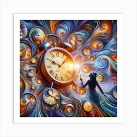 The Illusion Of Time Art Print
