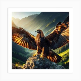 Golden Eagle 12 Art Print