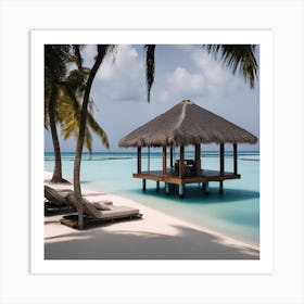 Maldives Art Print