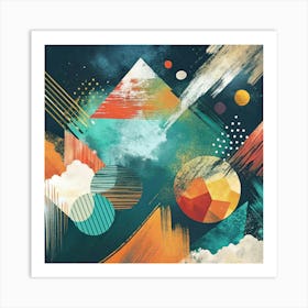 Abstract Painting 118 Art Print