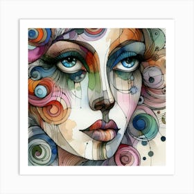 Abstract Painting 31 Art Print