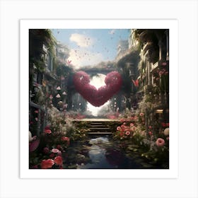 Surreal Love Garden By Csaba Fikker 20 Art Print