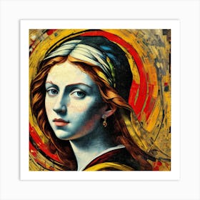 Virgin Mary Art Print