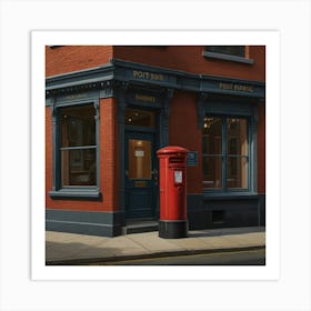 Post Box Art Print