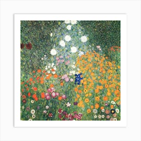 Garden By Gustav Klimt Art Print