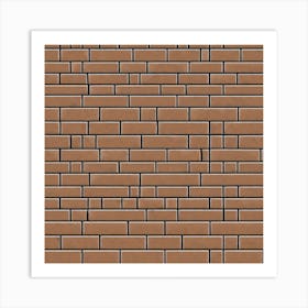 Brick Wall 4 Art Print