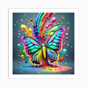 Colorful Butterfly 2 Art Print