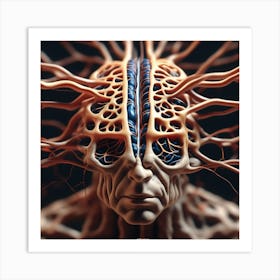 Brain And Nerves 2 Art Print