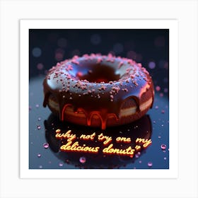 Donuts 1 Art Print