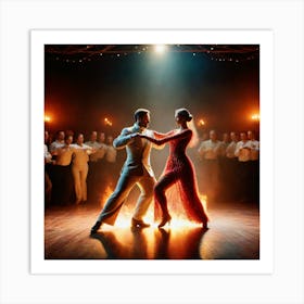 Tango 2 Art Print