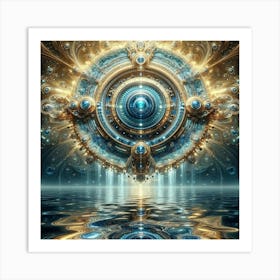 Space Travel Art Print