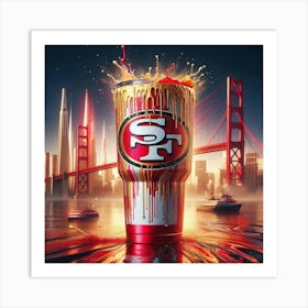 San Francisco 49ers 17 Art Print