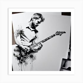 Guitar Player 1 Art Print