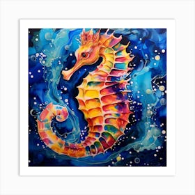 Seahorse 5 Art Print