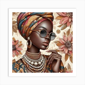 African Woman 1 Art Print