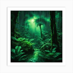 Rain Forest Art Print