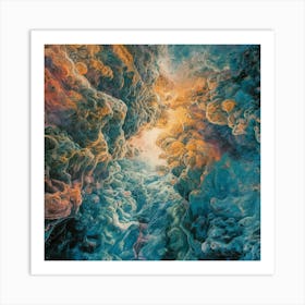 'Clouds' 1 Art Print