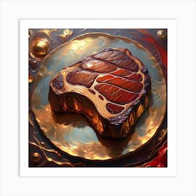 Steak 2 Art Print