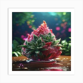 Cannabis Flower Art Print