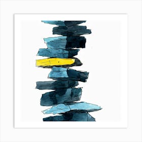 Stacks Of Stones Art Print