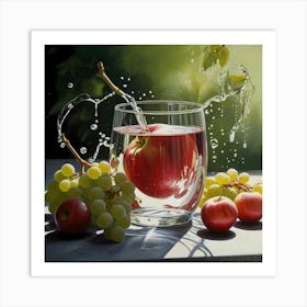 Refreshing Still Life Compos Art Print