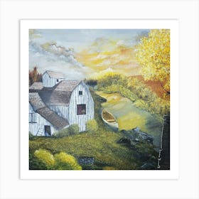 Barn House Art Print