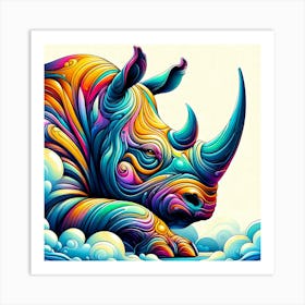 Wild Animal Illustration 121 Art Print