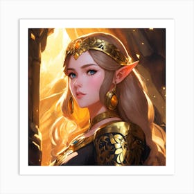 Legend Of Zelda Art Print