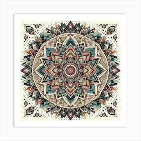 Mandala 80 Art Print